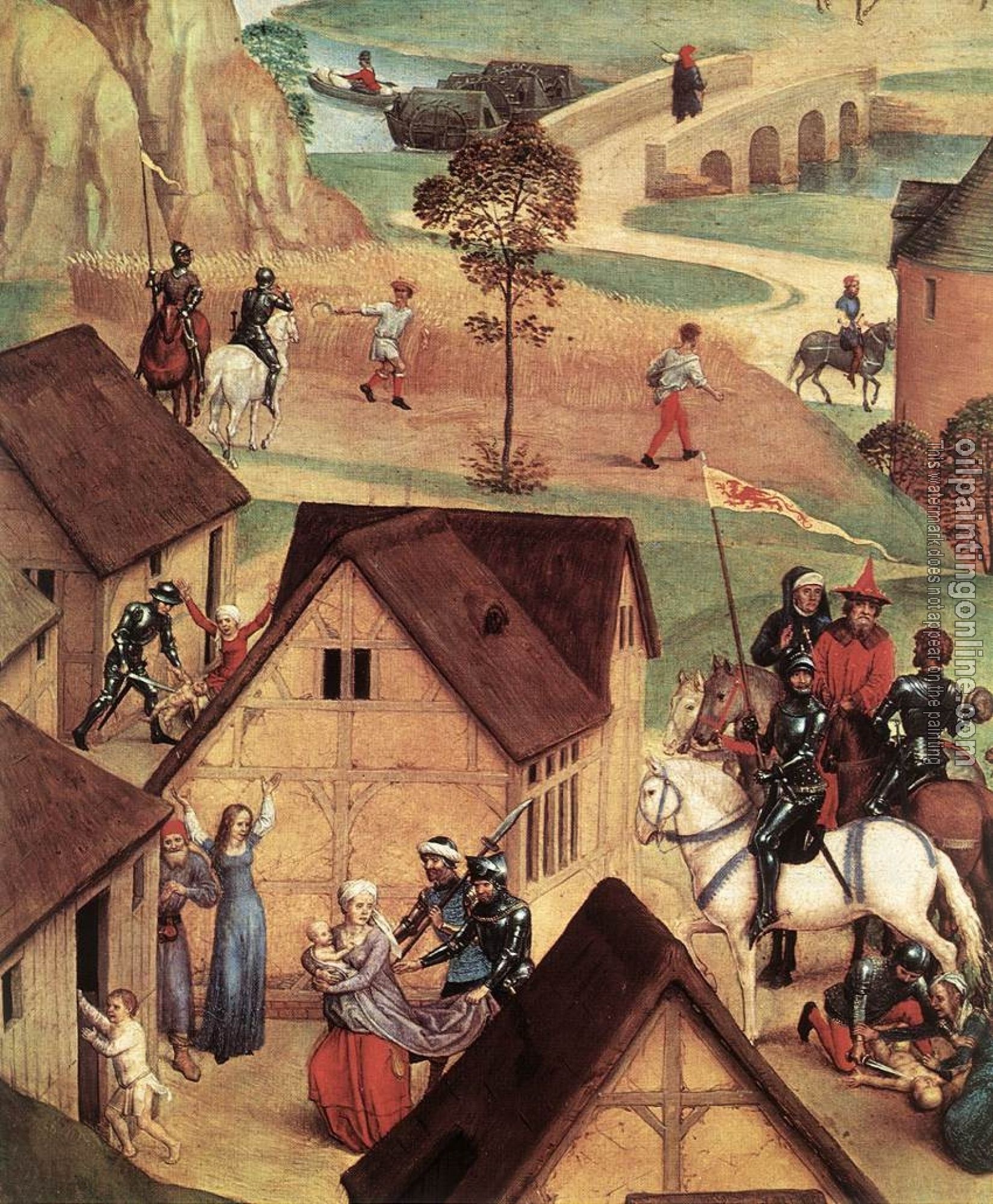 Memling, Hans - Advent and Triumph of Christ [detail: 1]